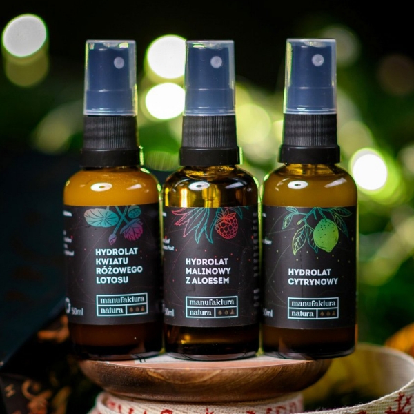 Zestaw Trzech Kultowych Hydrolatów