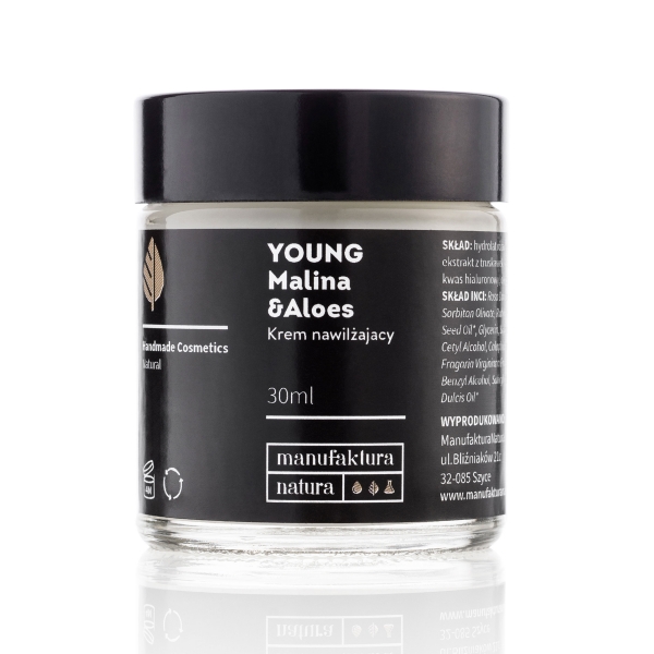 Krem nawilżający Young Malina&Aloes
